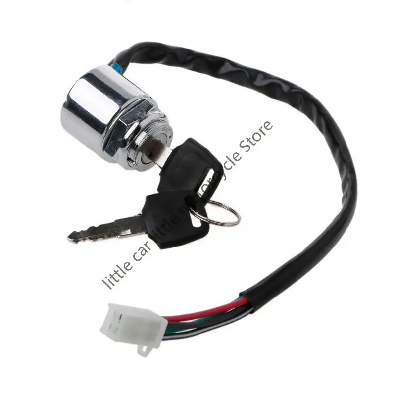 R9CC 4 Wires Ignition Switch ATV Off Road Motocross Dirt Bike Ignition for Key Switch