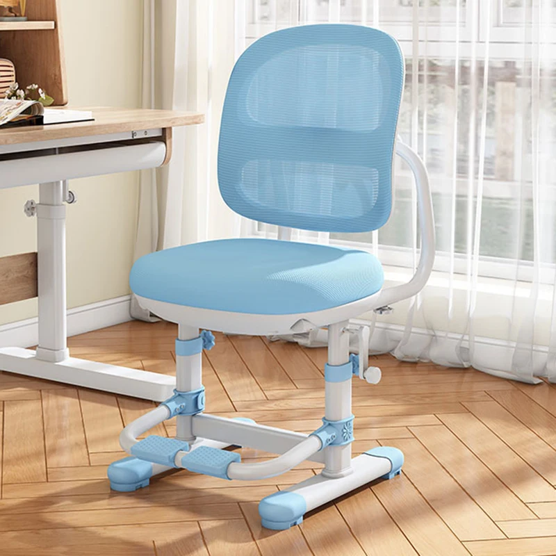 Childrens Furniture Children's Growing Comfortable Chair High Student Room Kids Chairs Auxiliary Silla De Escritorio Stool