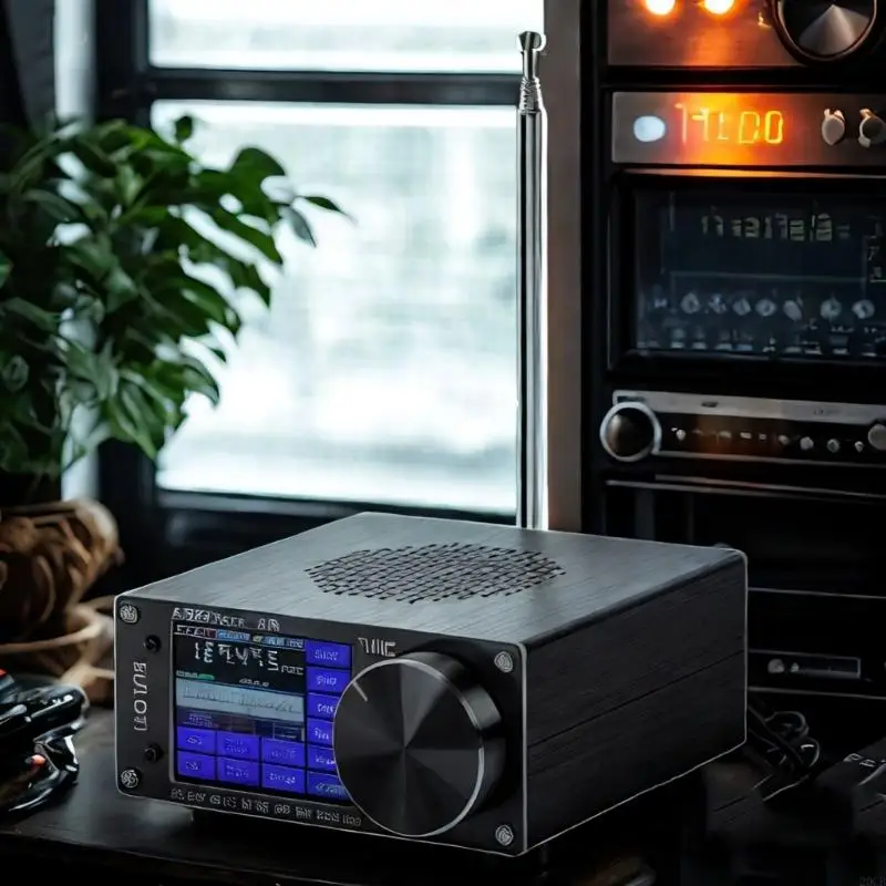 20CB فرقة الطيران متعددة المتلقي راديو النطاق المتوافق مع تمكين الشاشة التي تعمل باللمس الطويل بطارية 4000 مللي أمبير في الساعة