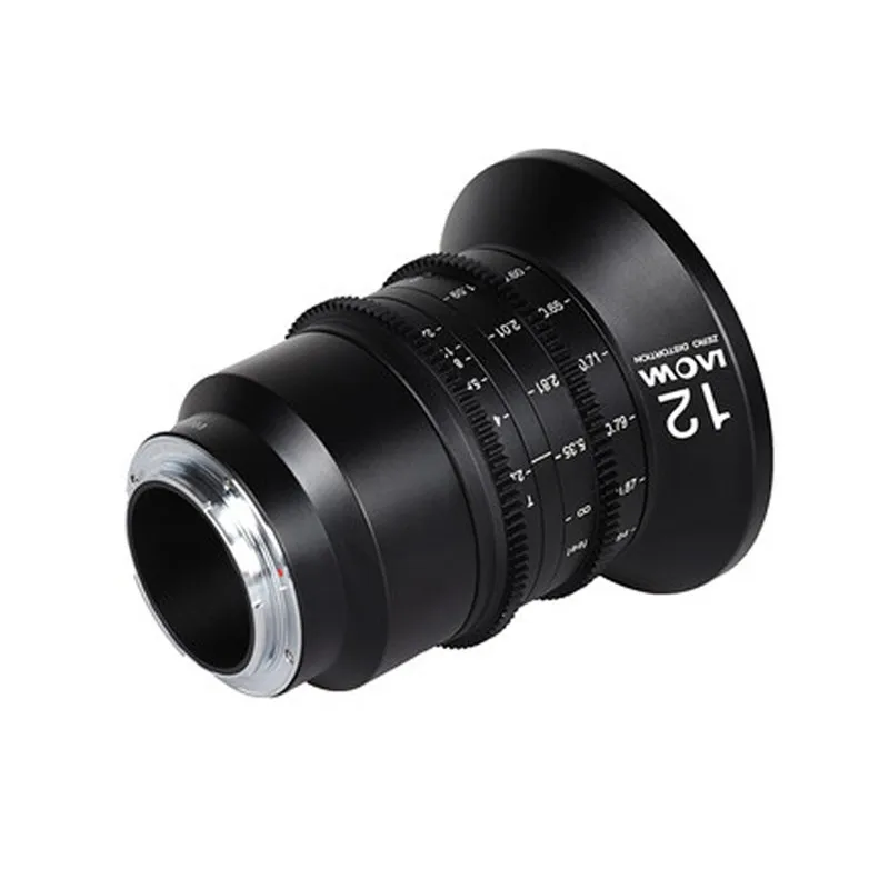 Venus Optics Laowa 12mm T2.9 Zero-D Cine Camera Lens for Nikon Z Canon EF Canon RF for Sony E Leica L Camera Lens in Stock