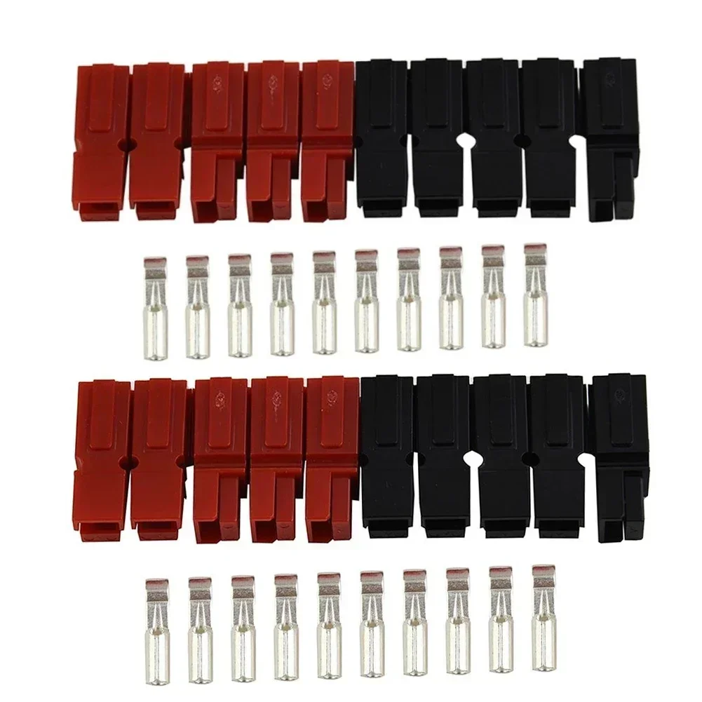 10pairs 15/45A For Plug Connector Plug Quick Connection Accessories Kit 600V Single-pole Battery Connectors