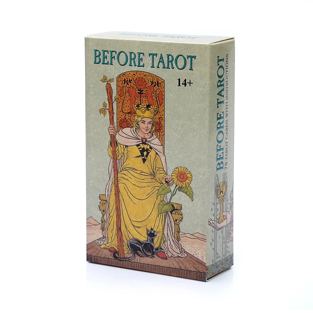 قبل التارو 78 بطاقة سطح السفينة 10.5*6.2 سنتيمتر للمبتدئين الصور التقليدية أوراكل سطح السفينة العرافة مجلس لعبة القراءة لعب الألعاب