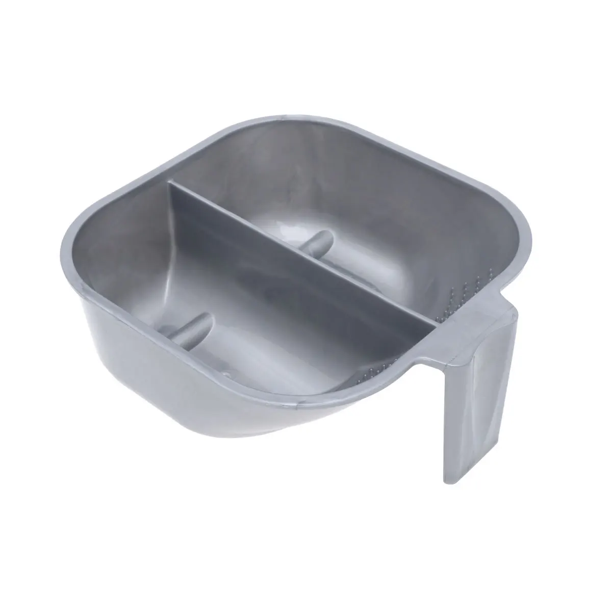 وعاء الصباغة مقبض طويل مقياس واضح نقاط مقعرة سهلة التنظيف صالون المهنية لتقوم بها بنفسك استخدام وعاء خلط أدوات الصباغة #4