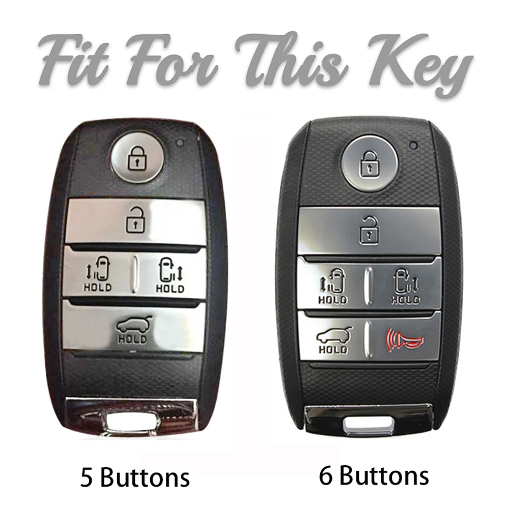 New TPU Car Key Caes for Kia Sorento Sedona 2020 Sportage Grand Carnival 2019 Holder K5 Kx3 K4 5 6 Button Key Cover Accessories