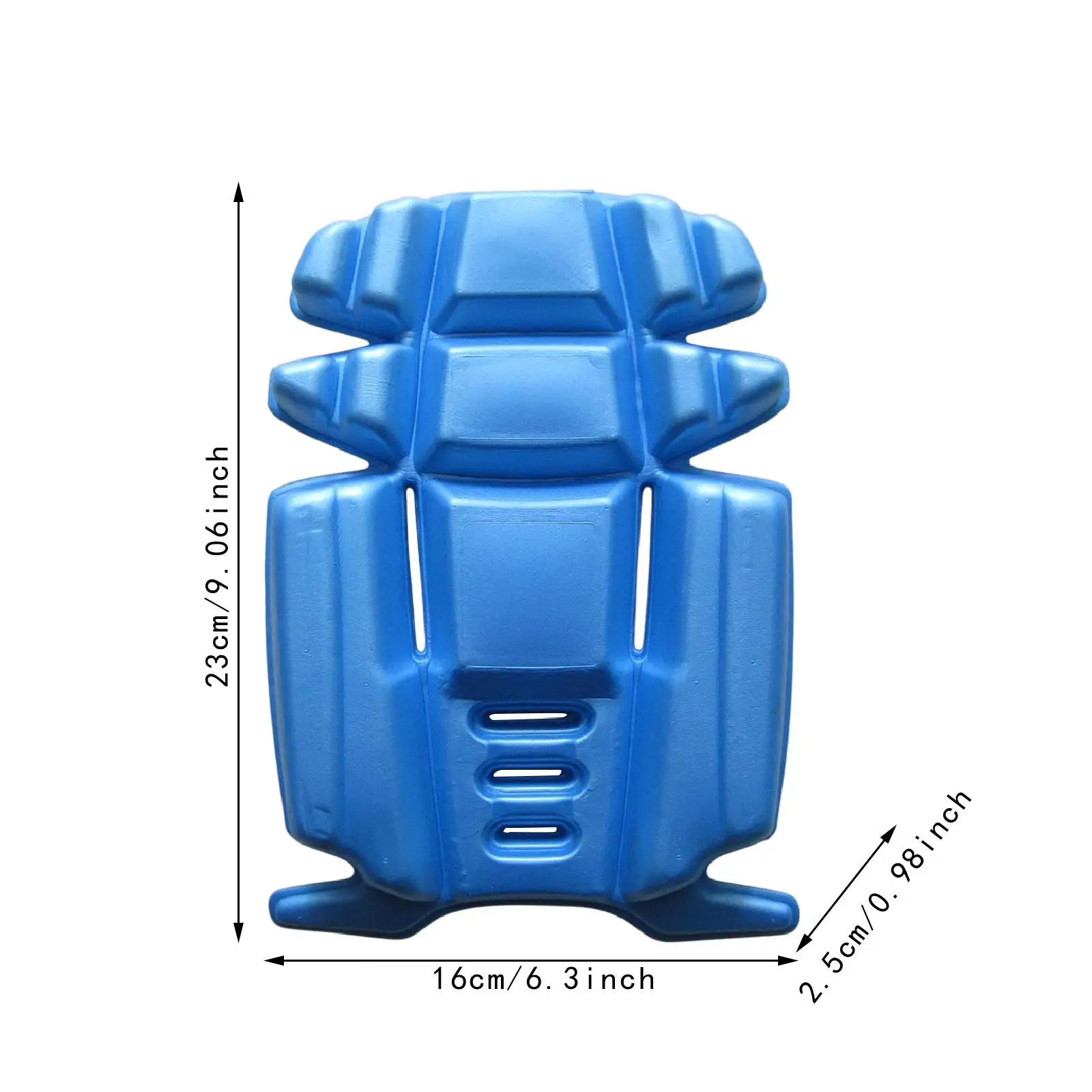 1 Pair Working Trouser Kneepad Inserts Portable Easy to Install Professional