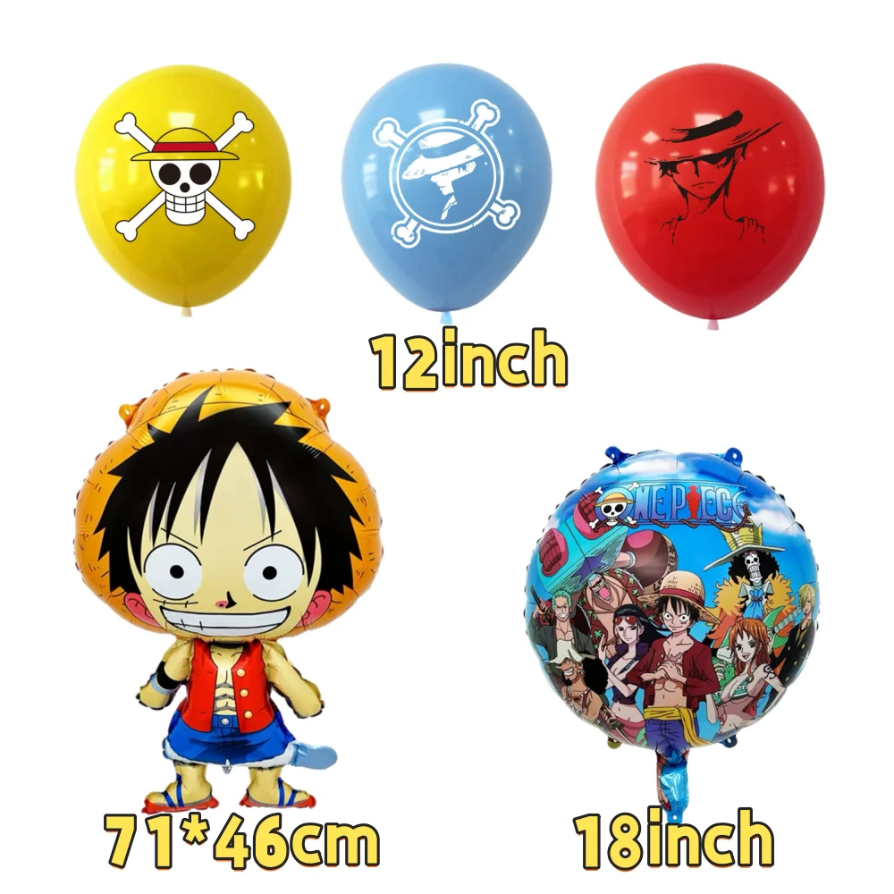 ワンピース ルフィ ゾロ 32インチ ナンバー18インチ スターフォイルバルーン パーティー用品 ギフト パーティーDIY イベント小道具 パーティー用品デコレーション