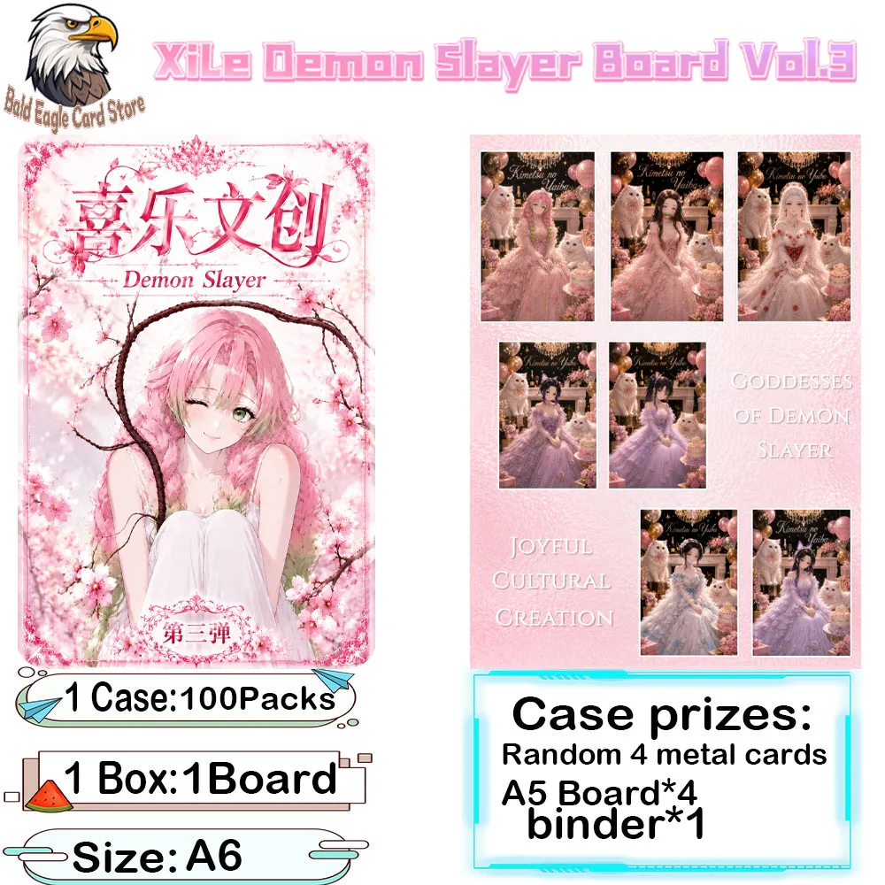 

2026 New Wholesale XiLe Demon Slayer Goddess Waifu Board Goddess Waifu Card A6 Acrylic Board Color Paper Hobby Gifts