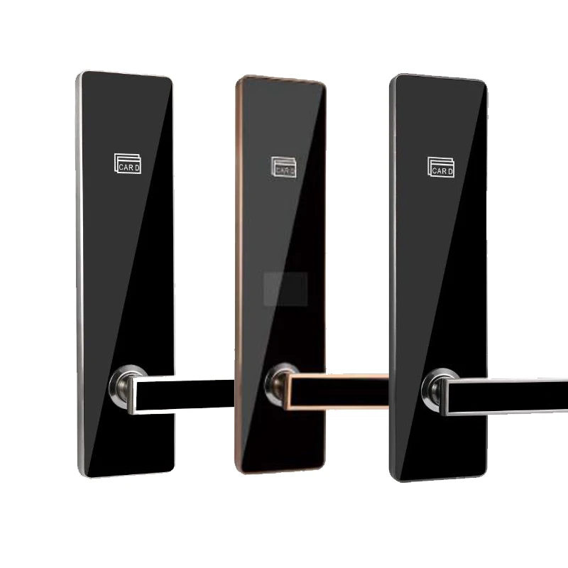 Electronic RFID Hotel Door Lock System Swipe Card Smart Door Lock Intelligent Safe Keyless Electronic Digital Door Lock