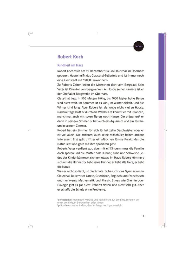 Libro-Winshare Happy Learning Edizione giovanile tedesca B1 Materiale di facile lettura Set di 4 libri