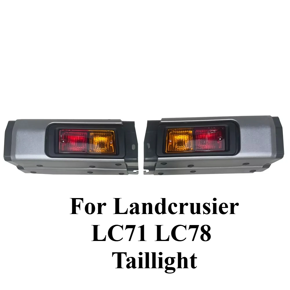 

OE Design Tail Bumper Lamp Rear Brake Light Cover For Toyota Land Cruiser FJ71 FJ78 LC71 LC78 Car Tail Light Accessories