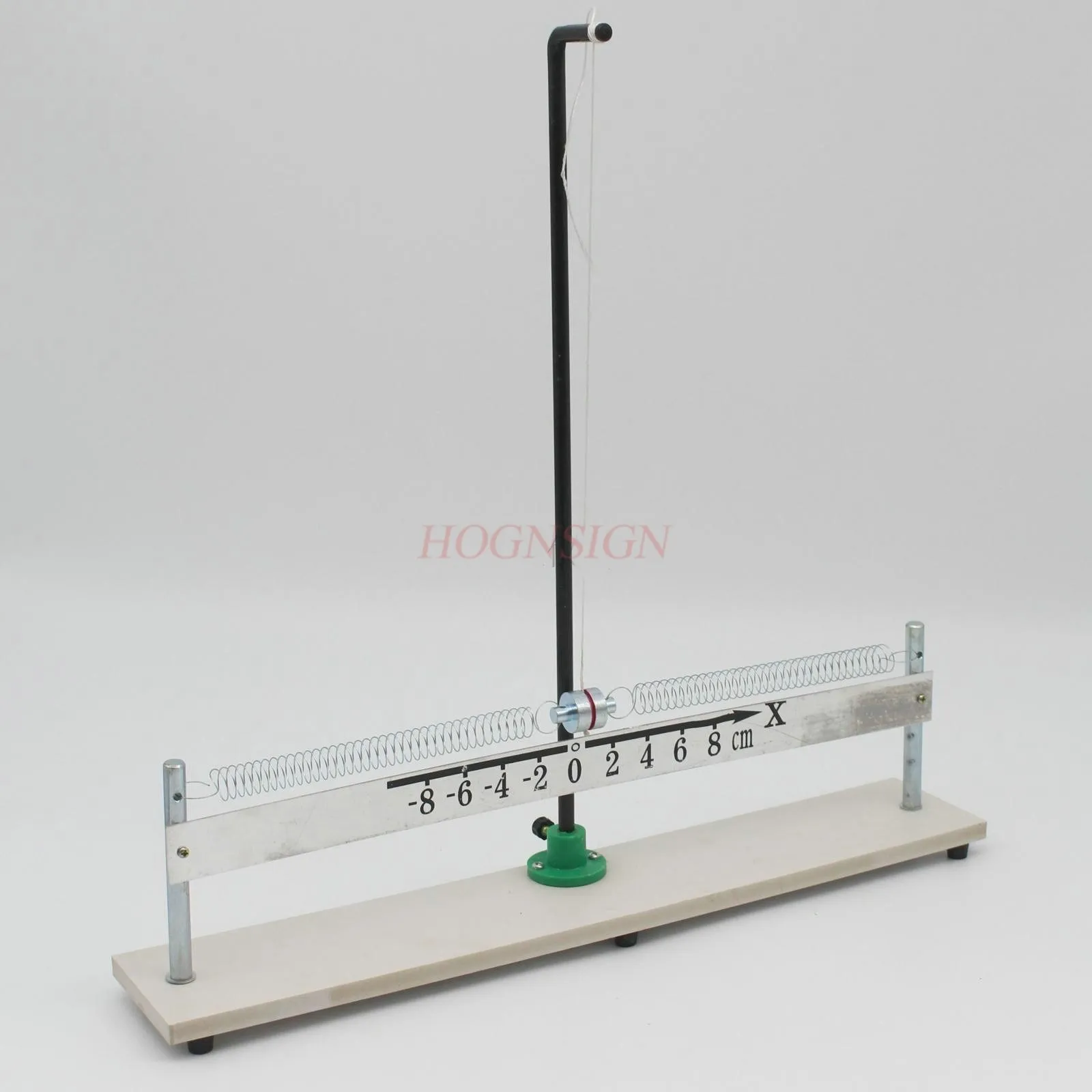 

Physics teaching experiment: Simple harmonic reciprocating vibration, spring oscillator, horizontal teaching tool