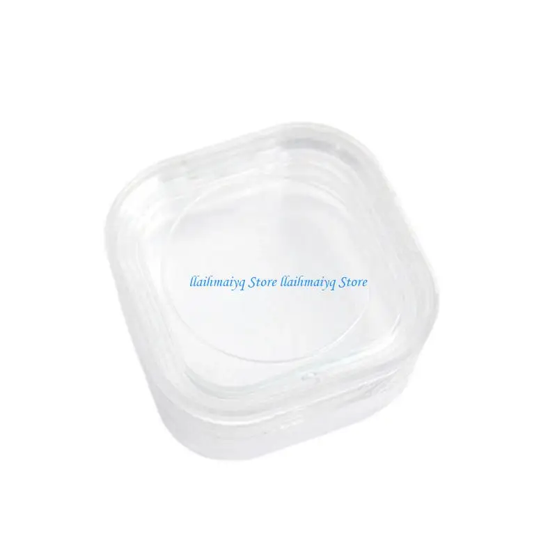 

573B Elegant Clear Storage Case For Diamonds Gemstones And Jewelry Craft Of Sturdy Plastic Materials