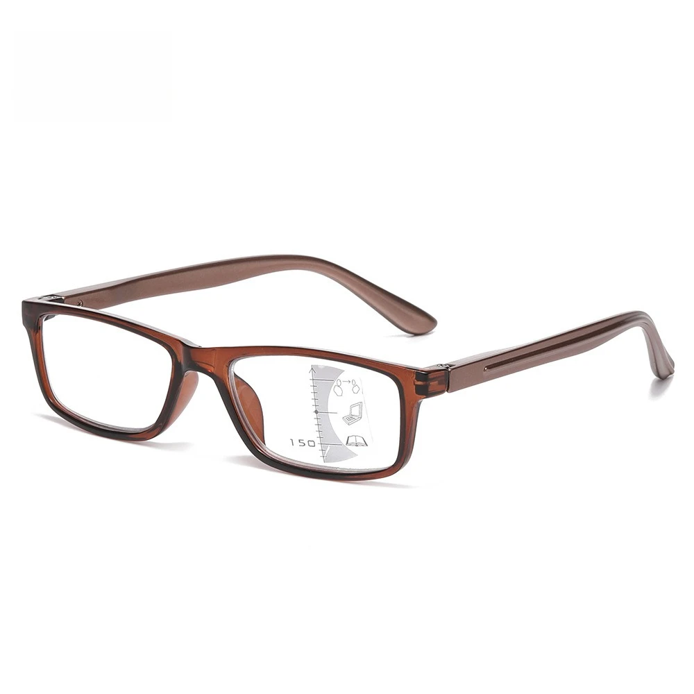 Progressive multifokale Lesebrille, modische Anti-Blaulicht-Brille, hochauflösende Lesebrille für Herren und Damen – Detail 10