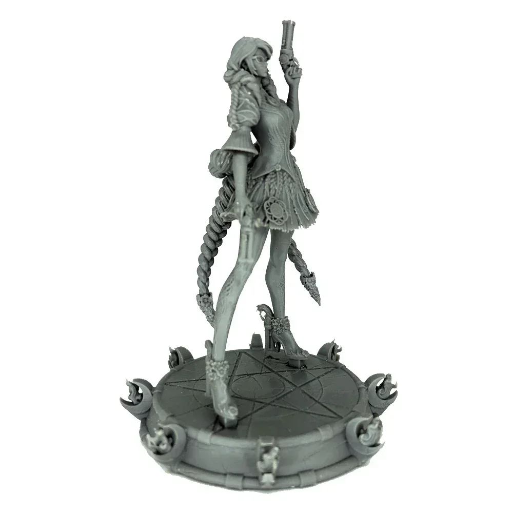 Bayonetta 1/24 Scale Resin Model Kit Unpainted Anime Action Figure Collector\'s DIY Craft Kit High-Precision Gaming Miniature