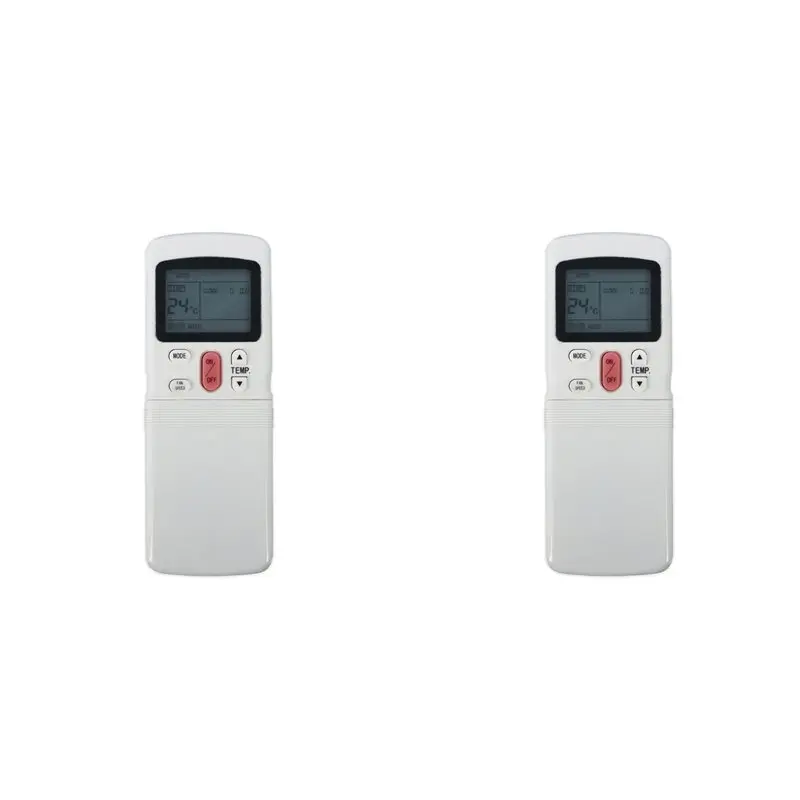A52T 2X Air Conditioning Remote Control Replacement For Midea R11HG-E R11HG/E