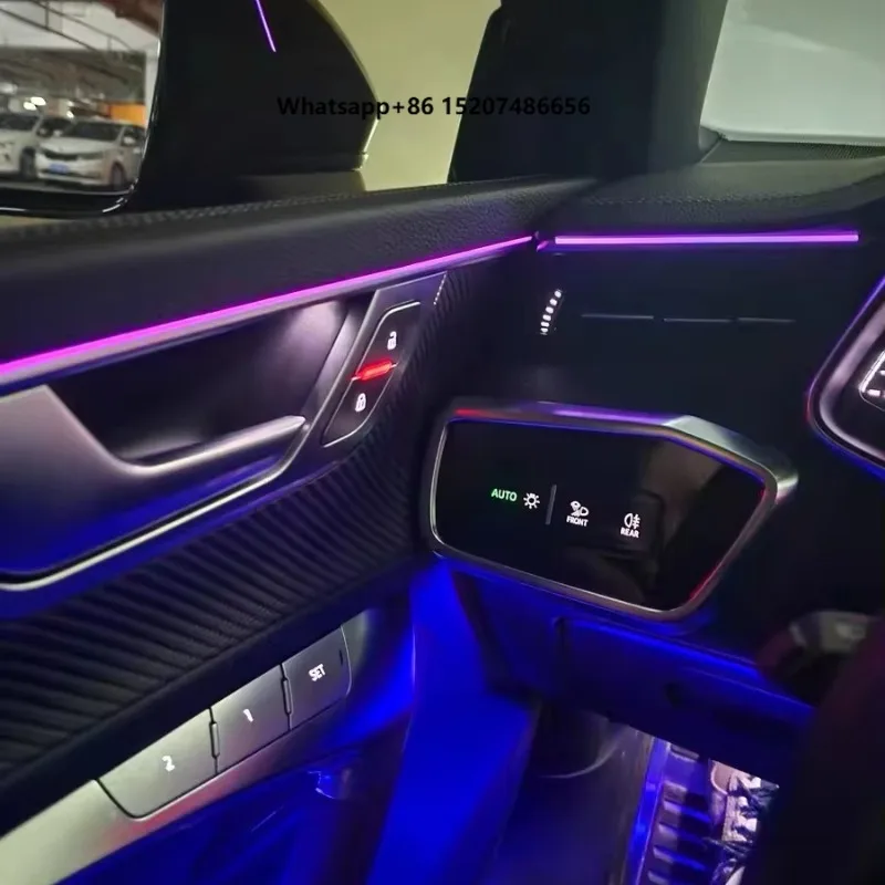 

For 19-23 A7 C8 Interior Universal Atmosphere Light Led Strip Lights for Car Interior