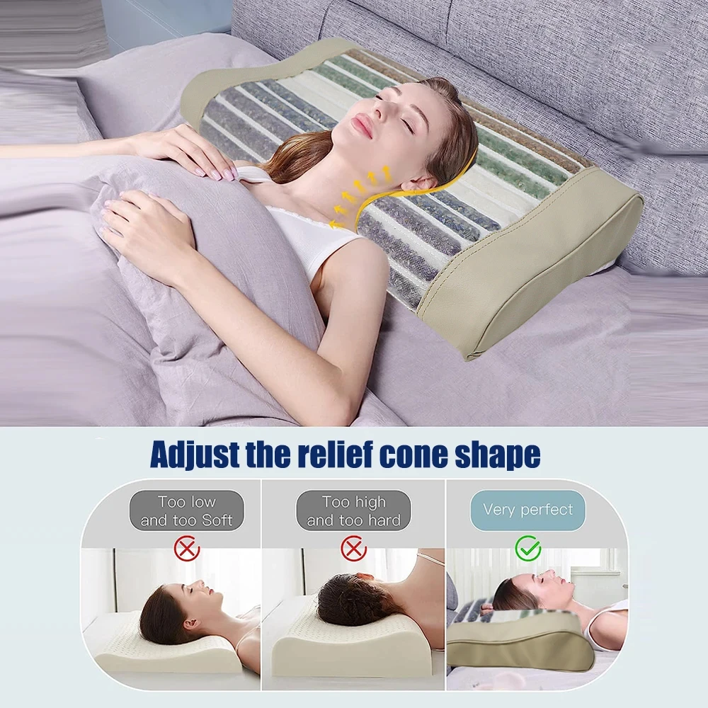 クリスタル枕翡翠宝石マッサージマイナスチャクラ首の痛みを和らげる翡翠枕トルマリンマイナスイオン