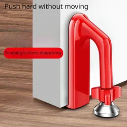 Home Rental Hotel Safety Solitary Living Door Stop Burglary and Anti Pry Door Stop Alarm Door Blocker