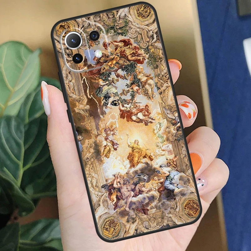 Renaissance art Painting Case For POCO F5 X3 X5 Pro F4 X4 F3 C65 M5s Cover For Xiaomi 13T 14 Pro 11T 12T 12 13 Lite