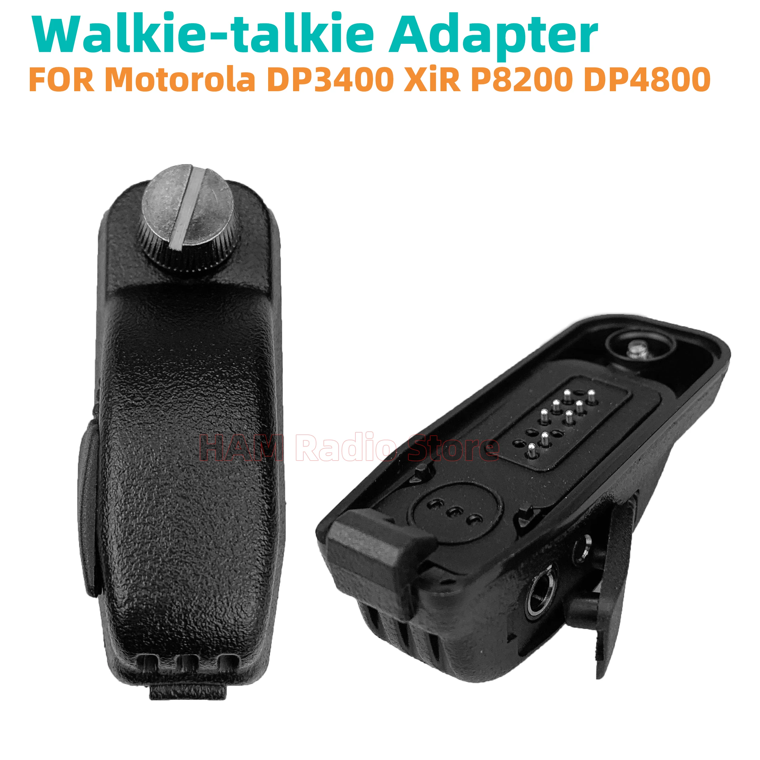 

For Motorola XiR P8268 P8668i GP338D DP3400 DP3600 DP4400 DGP5550 DP4800 DP4801e To GP88 2 Pin Audio Adapter Walkie Talkie