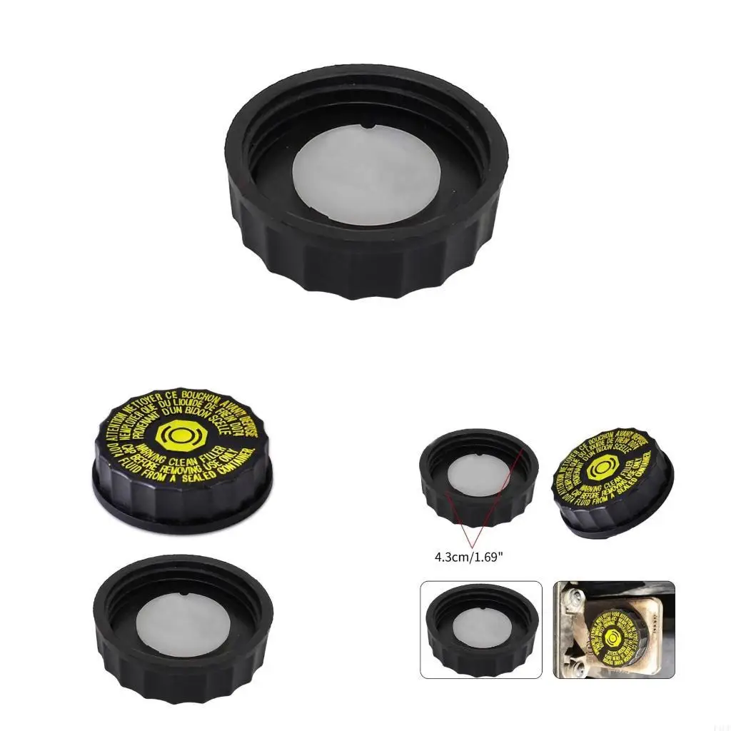 F1CF 161332888 for 308 408 508 2008 3008 Replacement Accessories Car Brake Fluid Reservoir Bottle Caps Cover