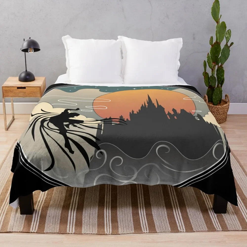 

Luthadel - Mistborn Throw Blanket Compact Warm Blanket for Car Road Trip