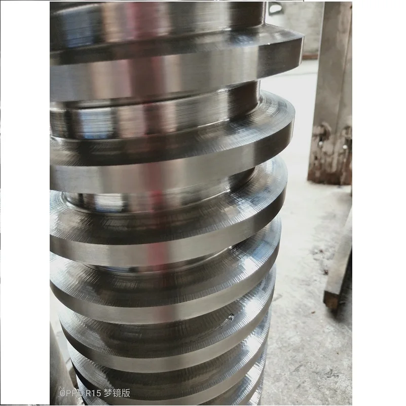 OEM customization of various specifications and sizes of stainless steel spiral industrial screw conveyors and blades