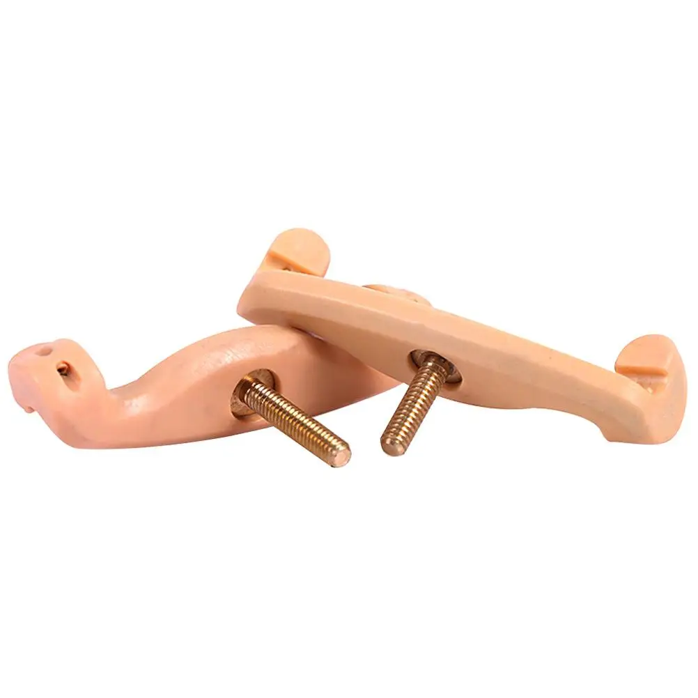 

2 Pcs Violin Shoulder Pads Non-slip Silica Gel Support 4/4-3/4 Size Comfortable Professional Accessories Rest Bracket