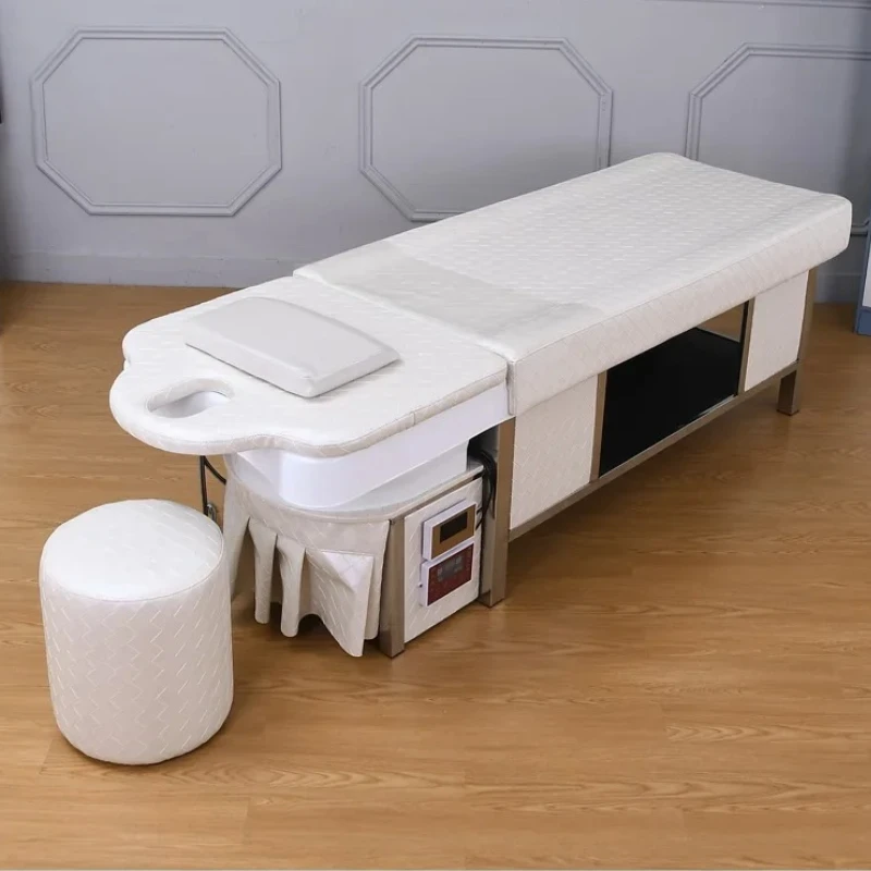 

Light Luxury Shampoo Chair Hair Salon Chairs Living Room Spa Pedicure Foot Styling Stylist Thai Chuveiro Massage Bed Products