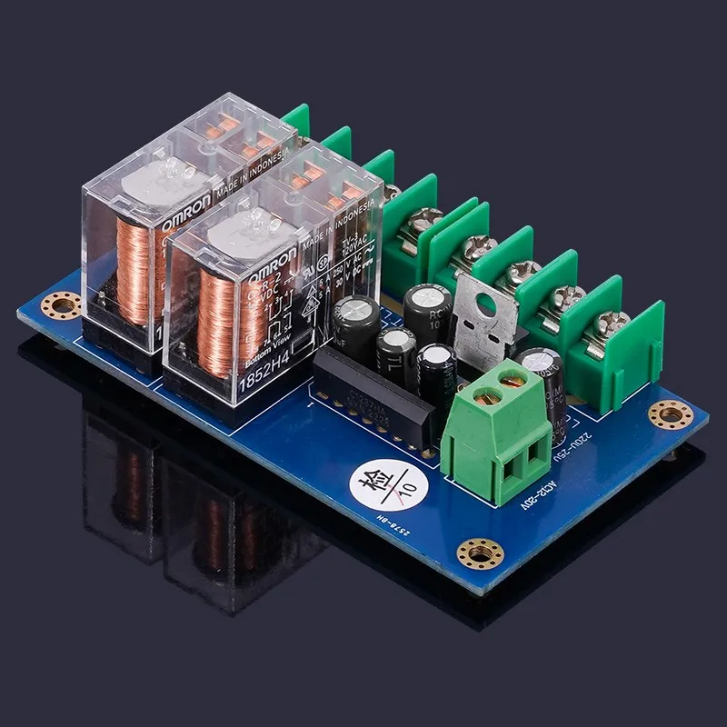 UPC1237 Speaker Amplifier Protection Board Dual Relay Board Kit from Omron Japan view 2