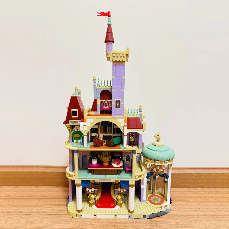 جديد 2916 قطعة كتل قلعة الجمال لعبة رومانسية تجميع نموذج ديكور المنزل Moc 43263 الكبار للفتيات هدية عيد ميلاد لعبة لطيفة نموذج