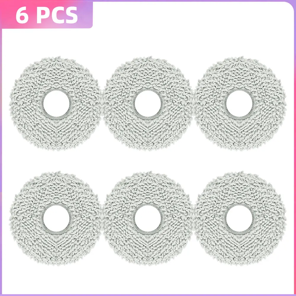 Für Ecovacs Deeboot T30C/T30C OMNI/T30C Prime Omni/T30C GEN 2/T30C OMNI GEN 2(Nicht T30C PRO/PRO OMNI), T30C MAX OMNI, N50 OMNI/N50 Pro Omni, T50S PRO OMNI/ T50S OMNI Haupt/Seitenbürste Filter Mopp