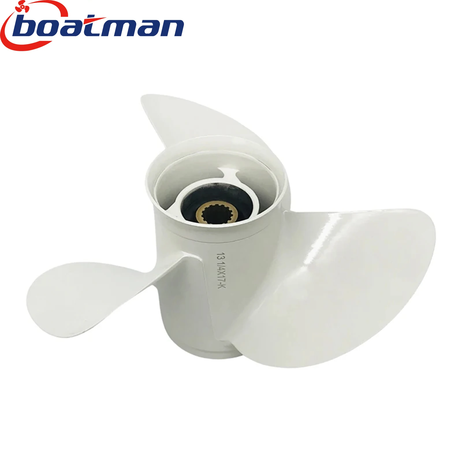 

Boatman Aluminum Propeller 14x13 For Yamaha Outboard Motor 50-130HP 15 Tooth Spline Engine Part