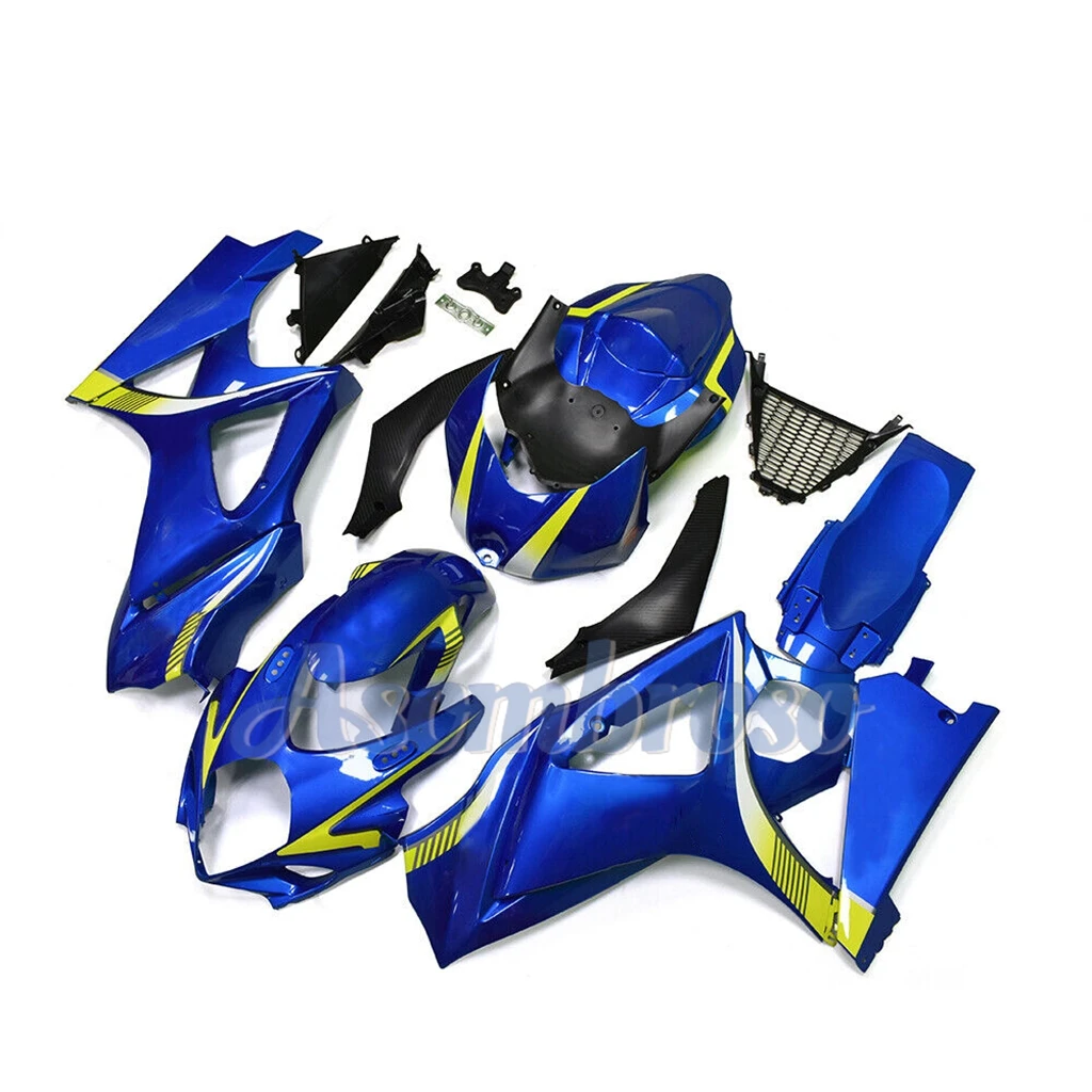 Best Motorcycle ABS Fairings kit for Suzuki GSXR 1000 2008 2007 GSXR1000 07 08 K7 Blue Injection