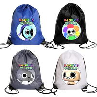 Dandys World Drawstring Bag Boys & Girls String Pocket Swimming Pool Clothes Shoes Storage Waterproof Packaging Backpack Gift