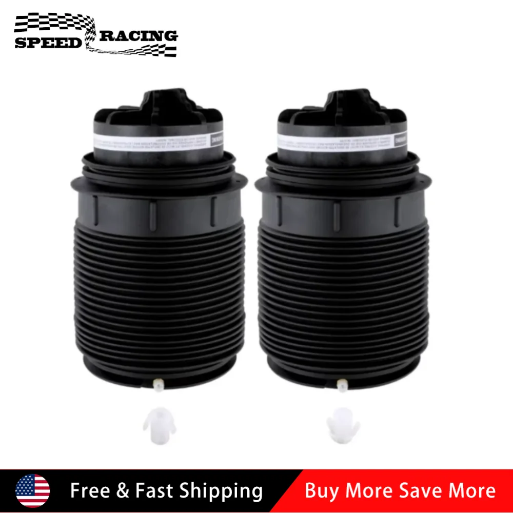 

2123202125 A2123202125 A2123204325 2pcs Rear Air Spring Shock Bag Black For 2011-2018 Mercedes CLS-CLASS AWD RWD C218 X218