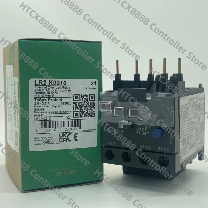 100% New Genuine LR2K Series Thermal Overload Relay 2.6-3.7A LR2K0310