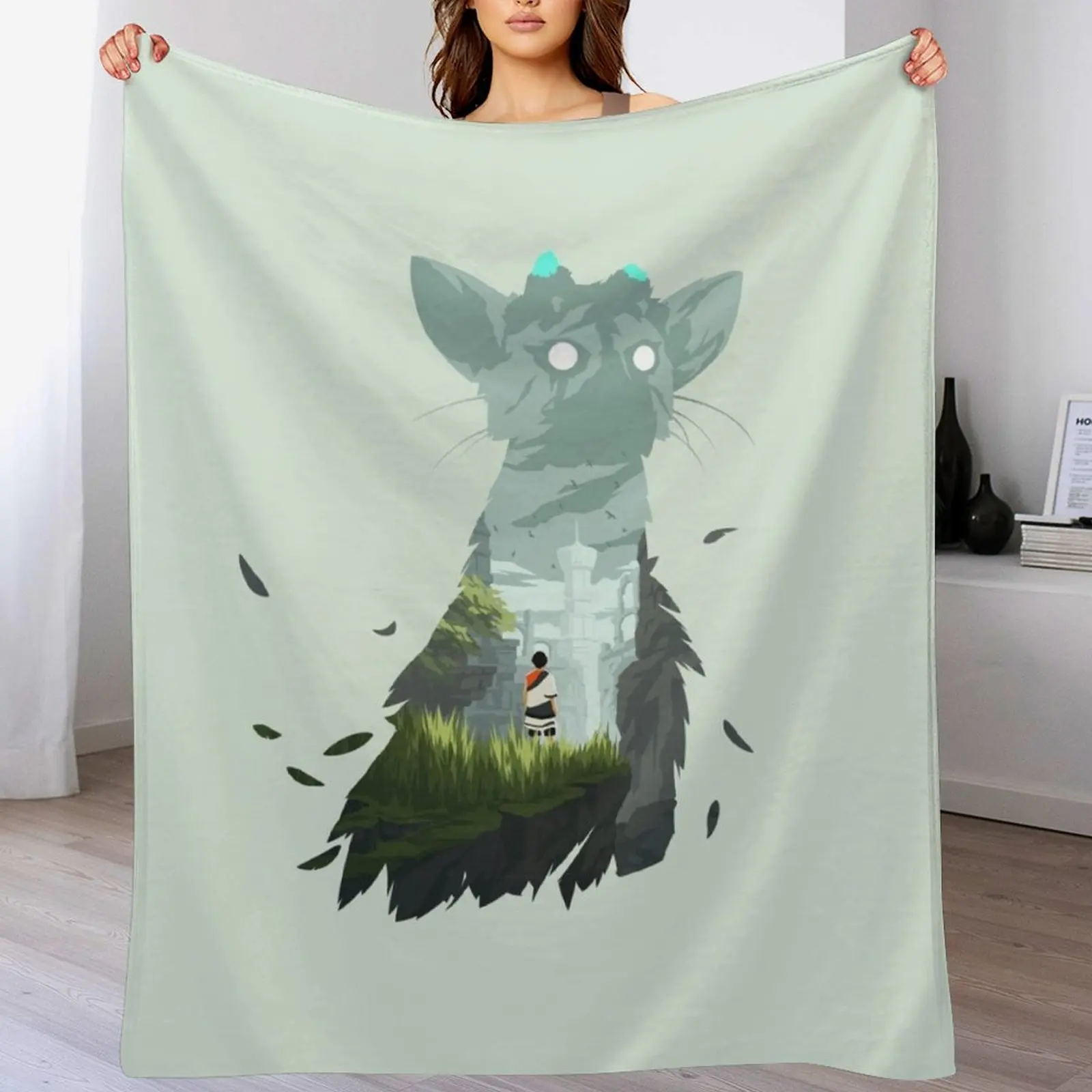 Master of the Valley Throw Blanket Warm Comfortable Blanket for Office Napping