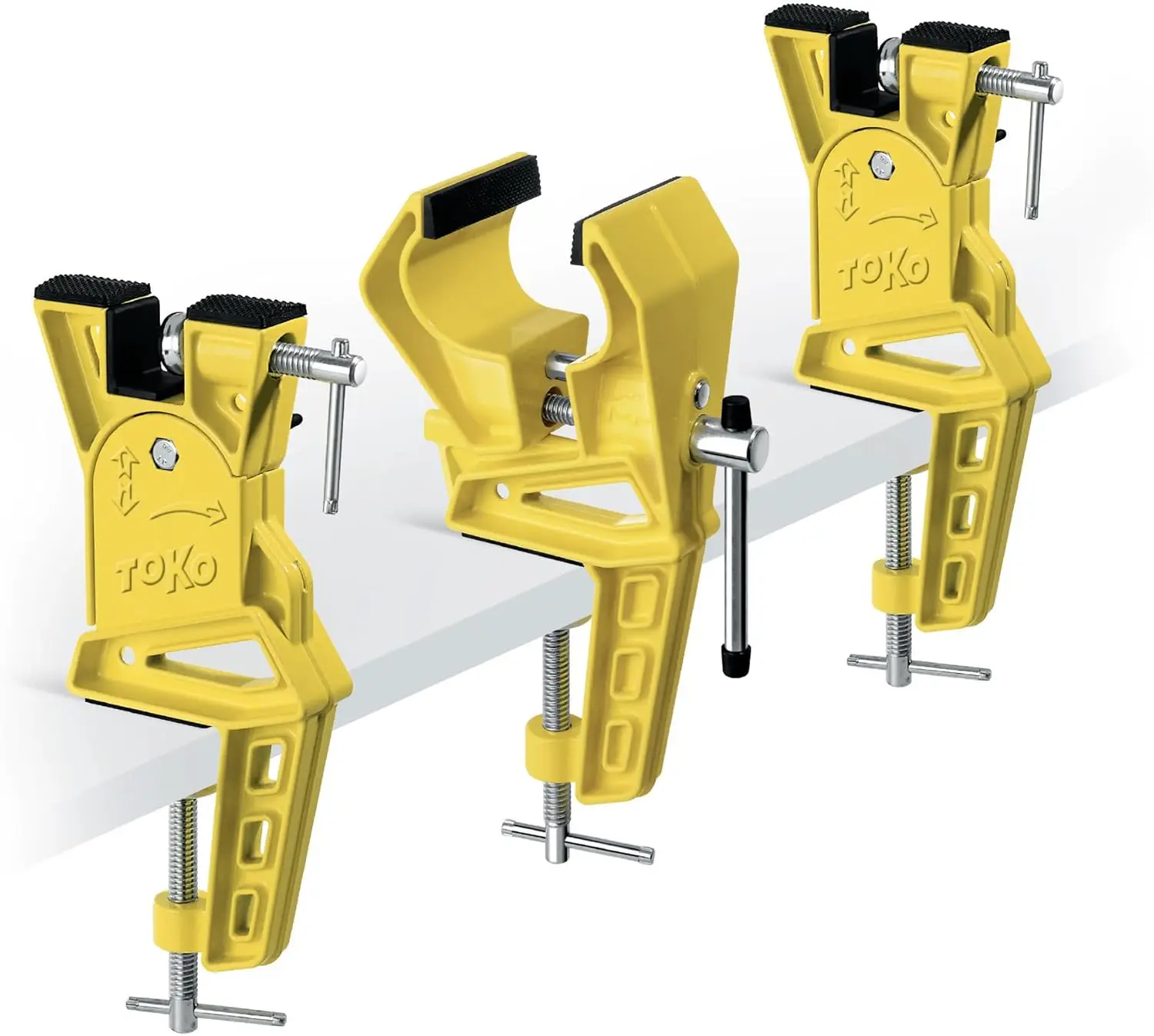

Набор для настройки лыж Alpine Ski Tuning Vise Grip - регулируемый угол, нескользящие ручки для подготовки краев и нанесения воска