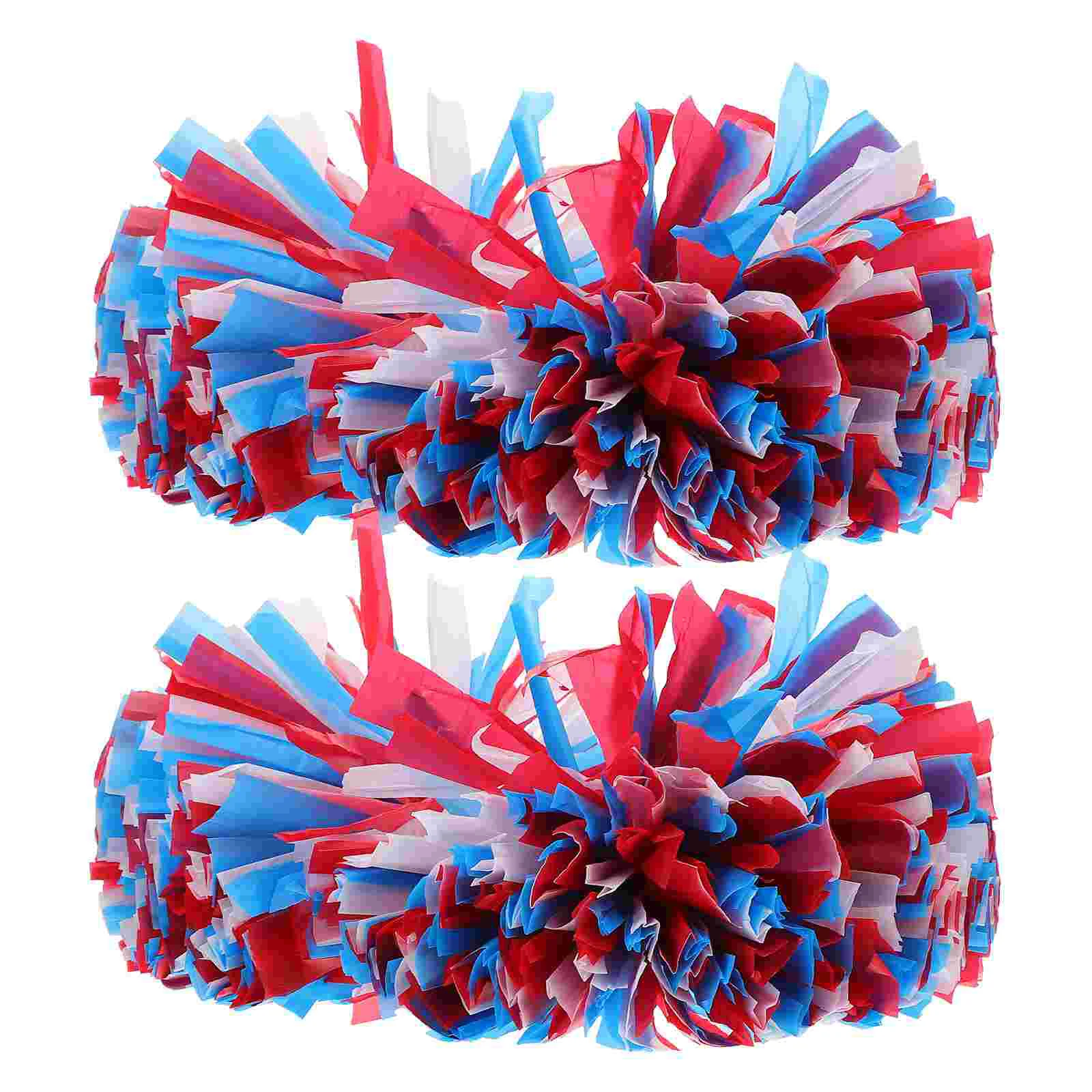 

2 Pcs Cheerleading Flower Ball Performance Adornment Cheering Squad Supplies Tool Props Dance Team The Pet Costume Accessory