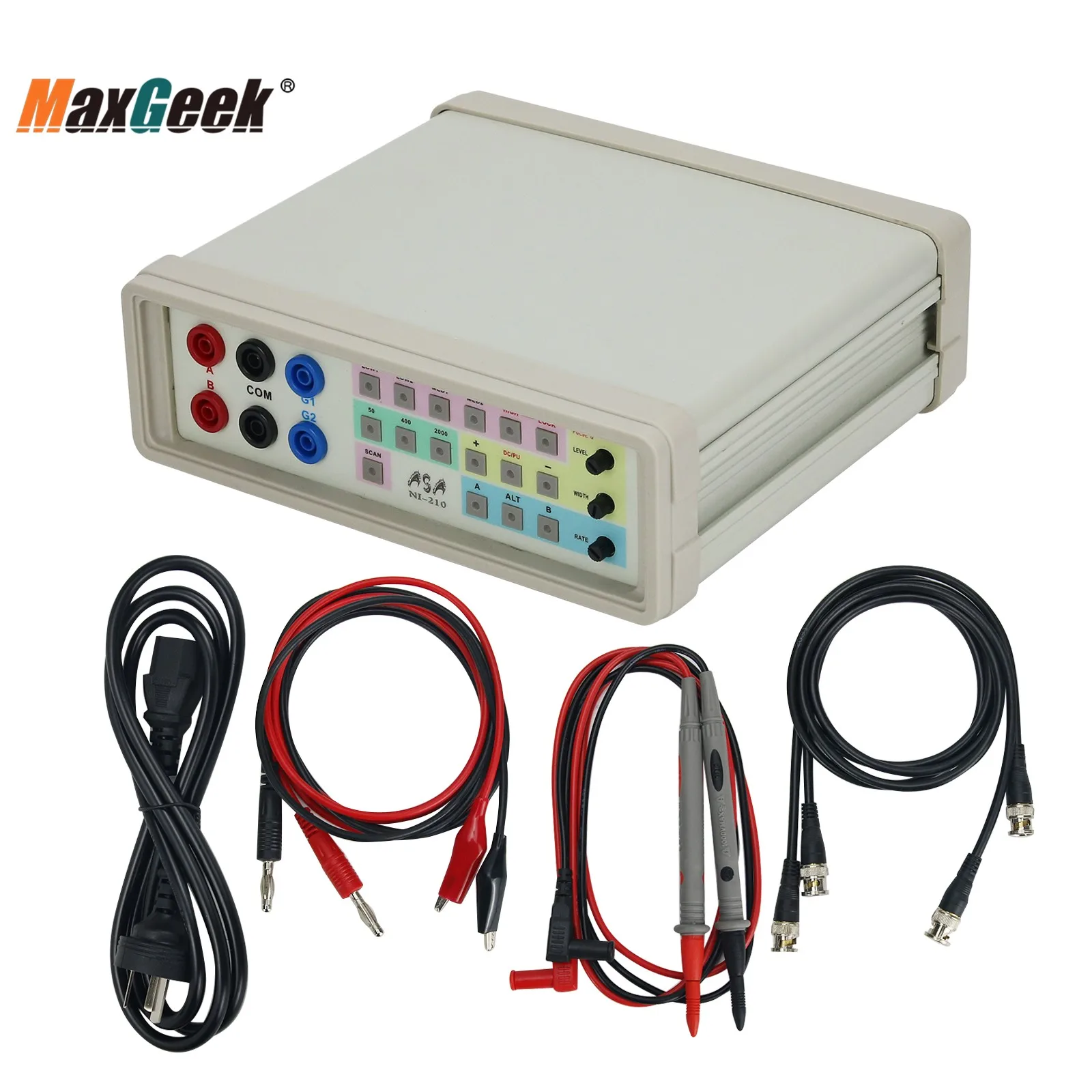 Maxgeek NI-210 Professional VI Curve Tester Circuit Board Tester Tool With Two-Channel Simultaneous Display