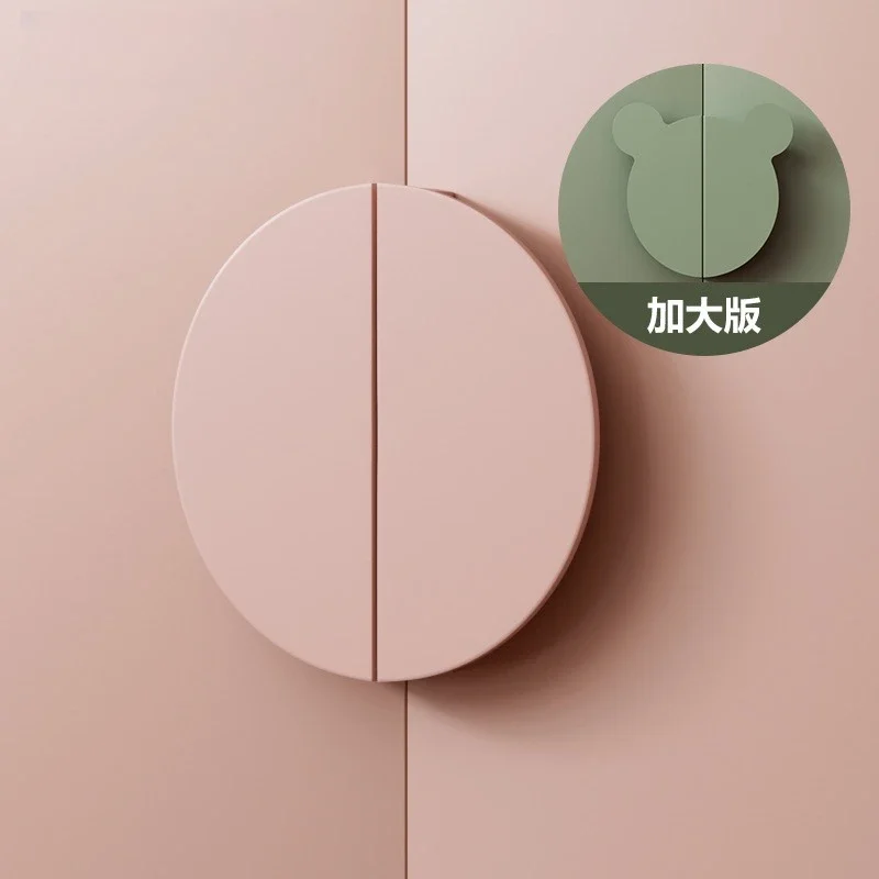 

Children's Wardrobe Handles, Mickey Cartoon Semi-Circle, Matte Mollyandi Color, Suitable for Cabinets, Desks, and Coffee Tables