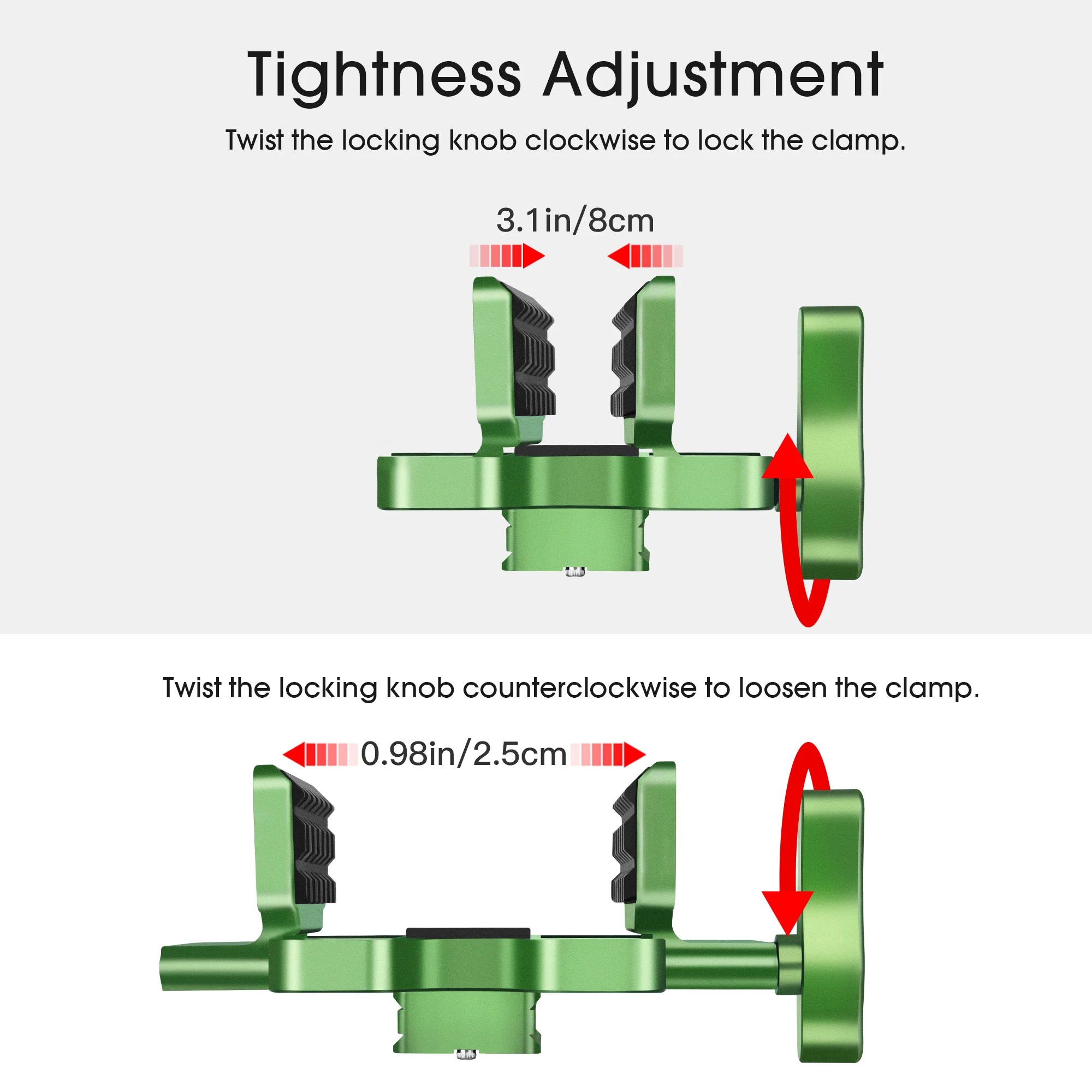 Manbily Tripod Clamp Adapter For hunting Aluminium Shooting Stick Rest Tripods Saddle Mount with Arca Swiss