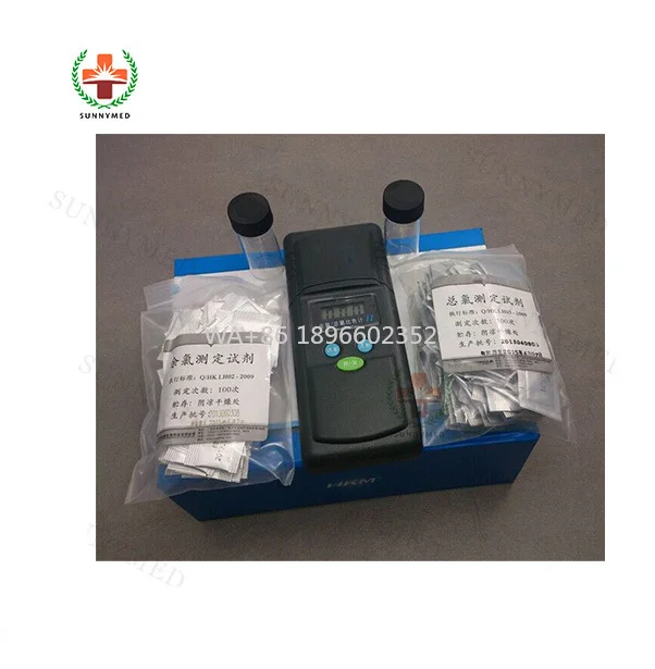 Поперечная платформа медицинского SY-B171 Портативное устройство для тестирования хлора Цифровой бесплатный/полный колориметр Цена