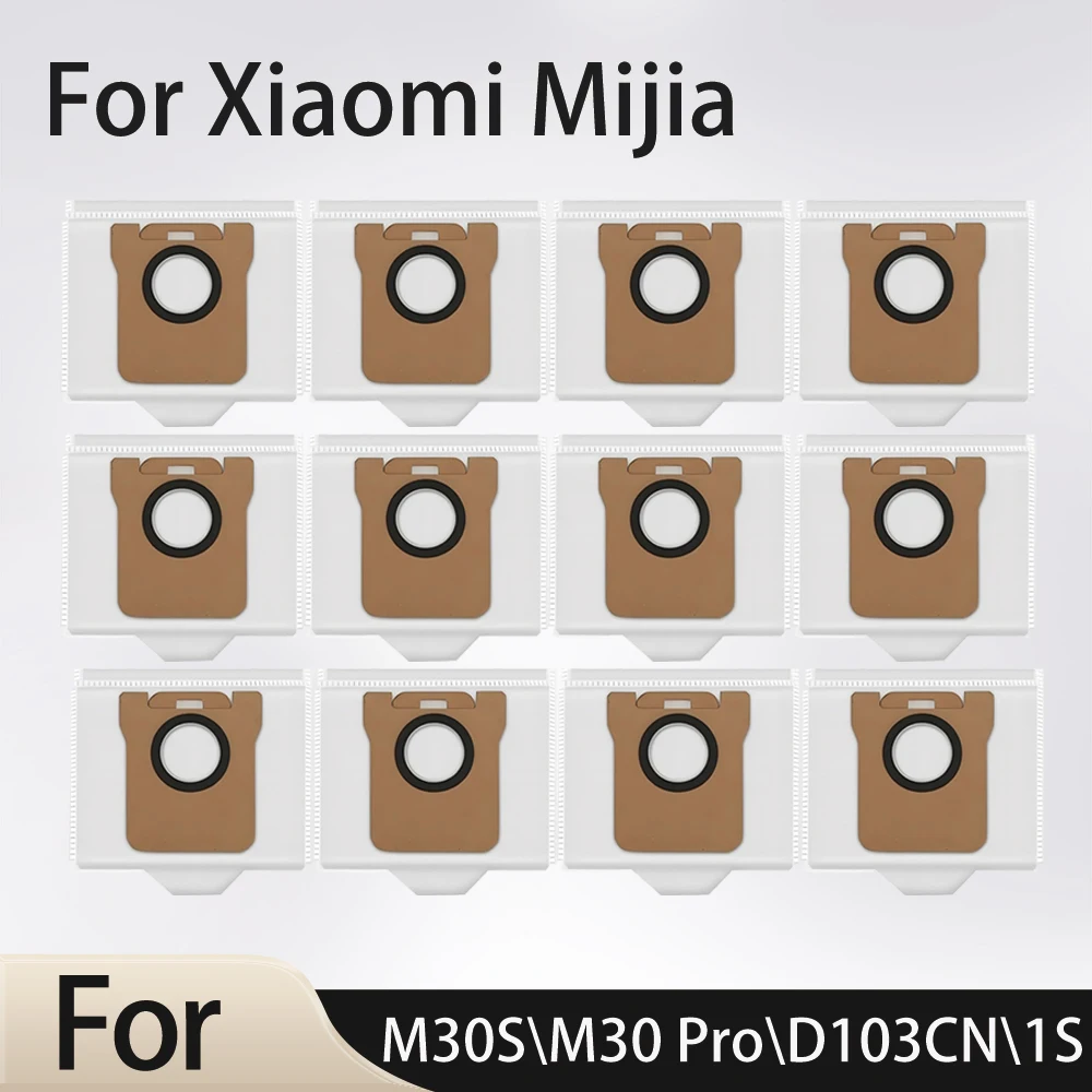 Do Xiaomi Mijia M30S M30 Pro D103CN C107 1S B116 B101CN C102CN X10+ X20 Część zamienna Materiały eksploatacyjne Worek na kurz Akcesoria