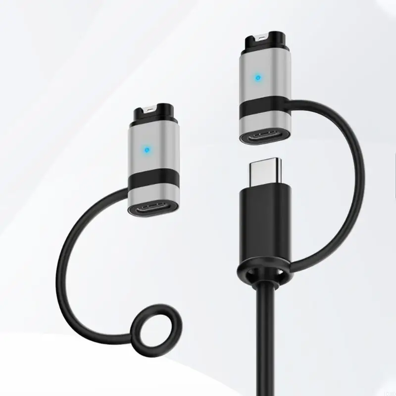 2025 LED 표시기 타입 C 포트 메탈 플라스틱이 포함 된 새로운 스마트 워치 충전 커넥터 도크