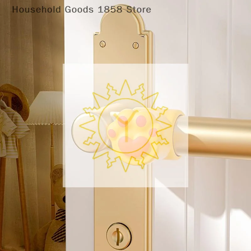 Cartoon Silicone Doorstop Flexible Animal Design Anti Damage Wall Protector for Child Bedroom Door Safety Home Products