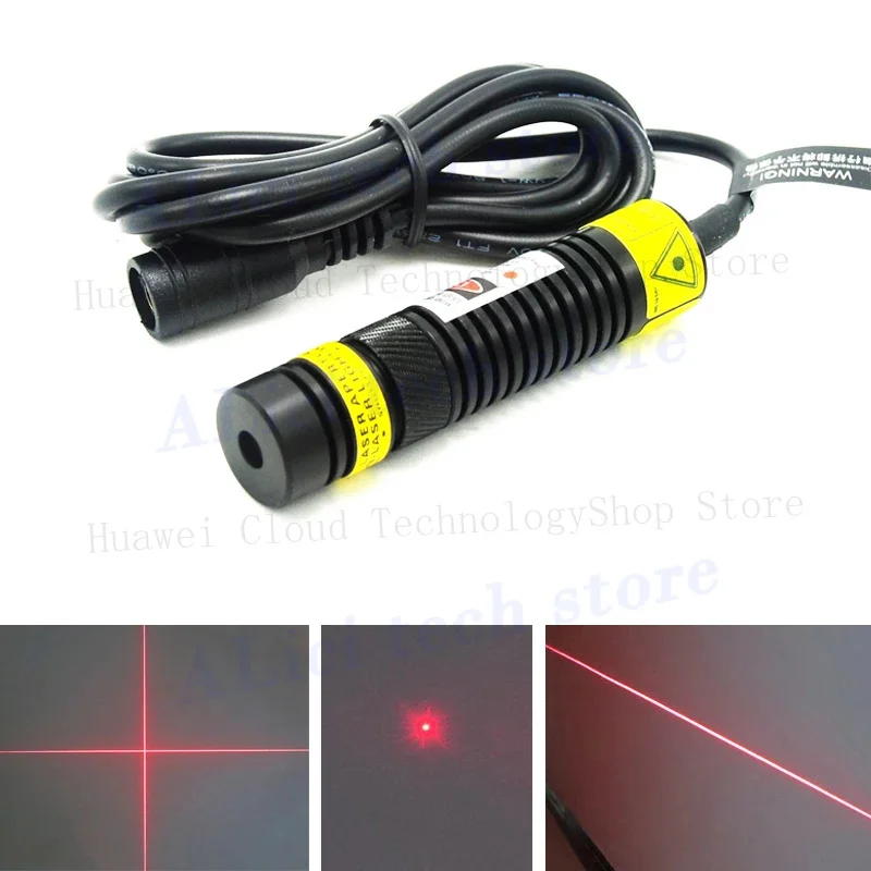 650nm 50mW 100mW 150mW 200mW 250mW Dot/Line/Cross Red Laser Module for Industrial Lab Align Positioning
