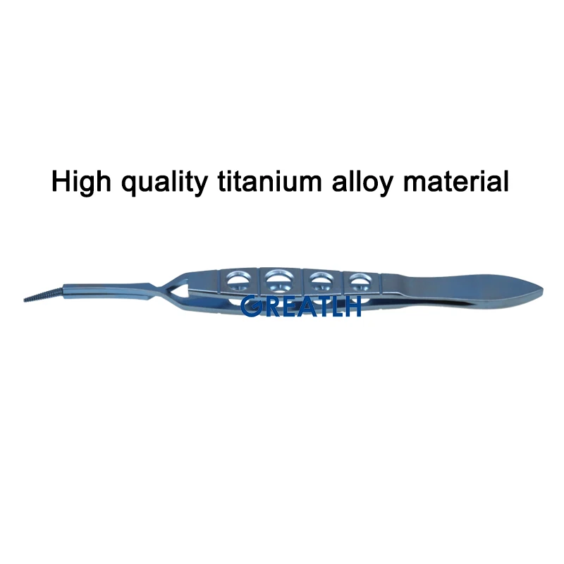 Nucleus Forceps Titanium Alloy Reaction Clip Forceps Ophthalmic Surgery Instrument