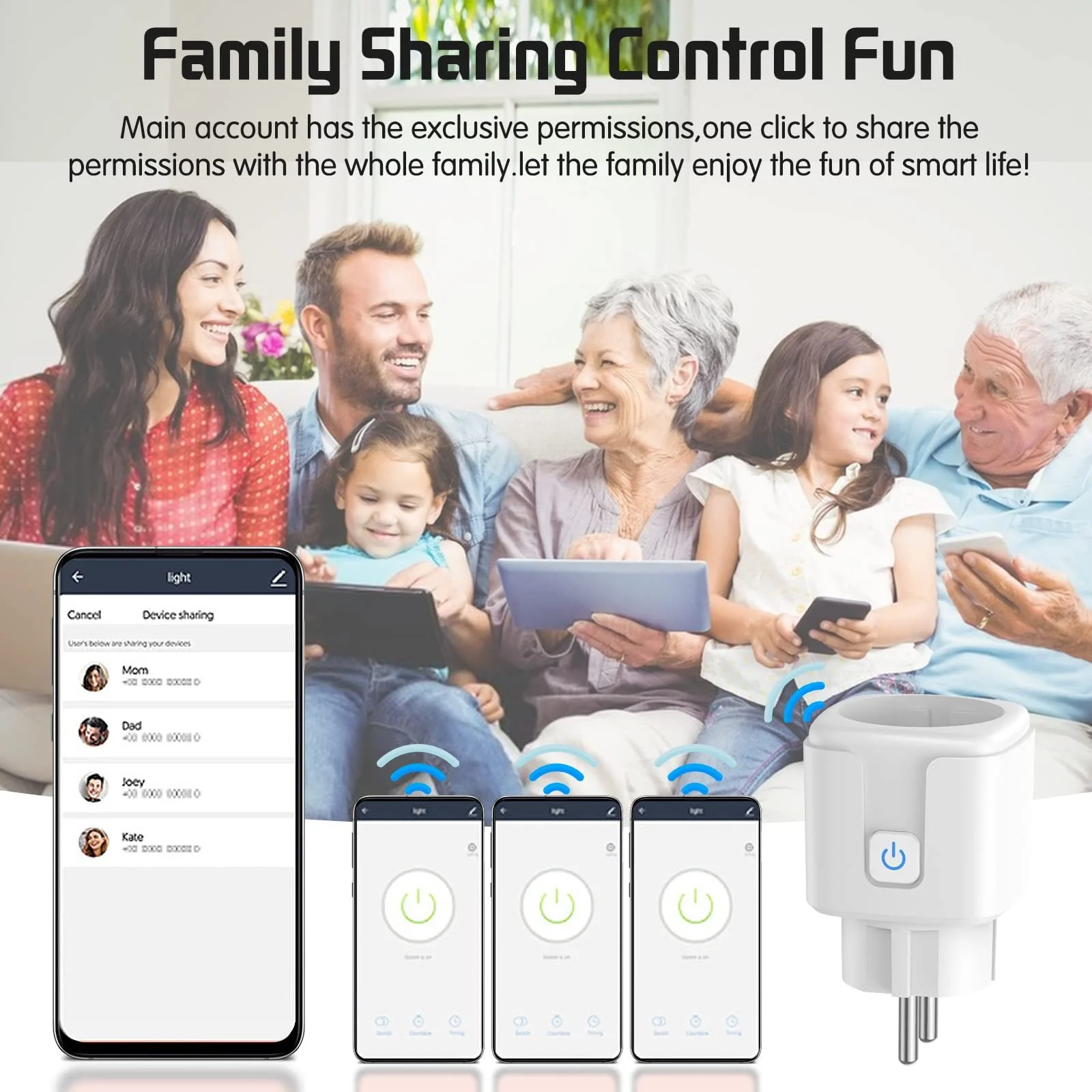 قابس ذكي صغير 16A ، واي فاي منفذ ذكي يعمل مع أبل HomeKit ، اليكسا ، جوجل المنزل smartarts ، جهاز التحكم عن بعد مع وظيفة الموقت